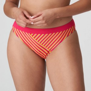 Prima Donna Swim La Concha Bikini Bottoms Red / Orange | IJW239541