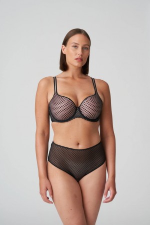 Prima Donna Twist Glass Beach Bras Black | SKW059674