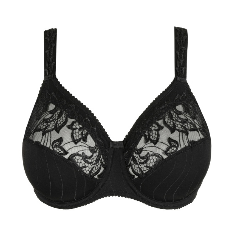 Prima Donna Deauville Bras Black | VXH750894