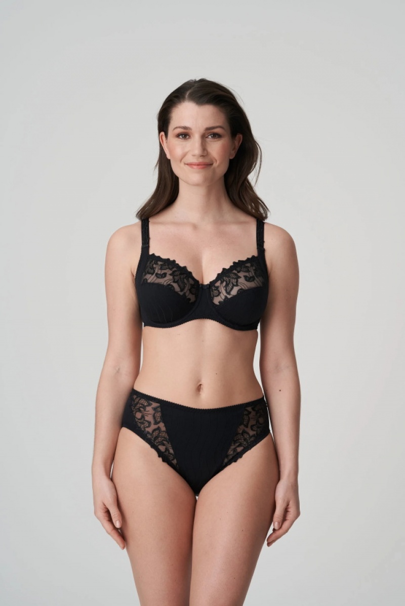 Prima Donna Deauville Panties Black | PON743681