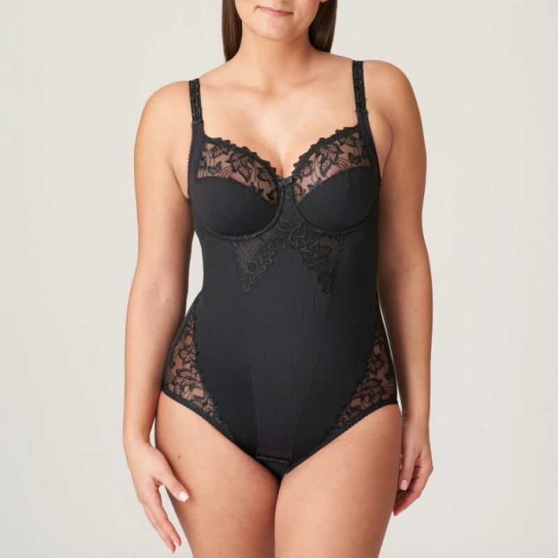 Prima Donna Deauville Shapewear Black | FHQ230985