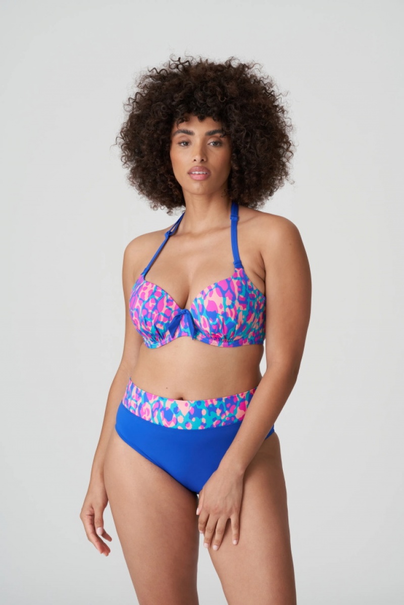 Prima Donna Swim Karpen Bikini Tops Blue | ELX394510