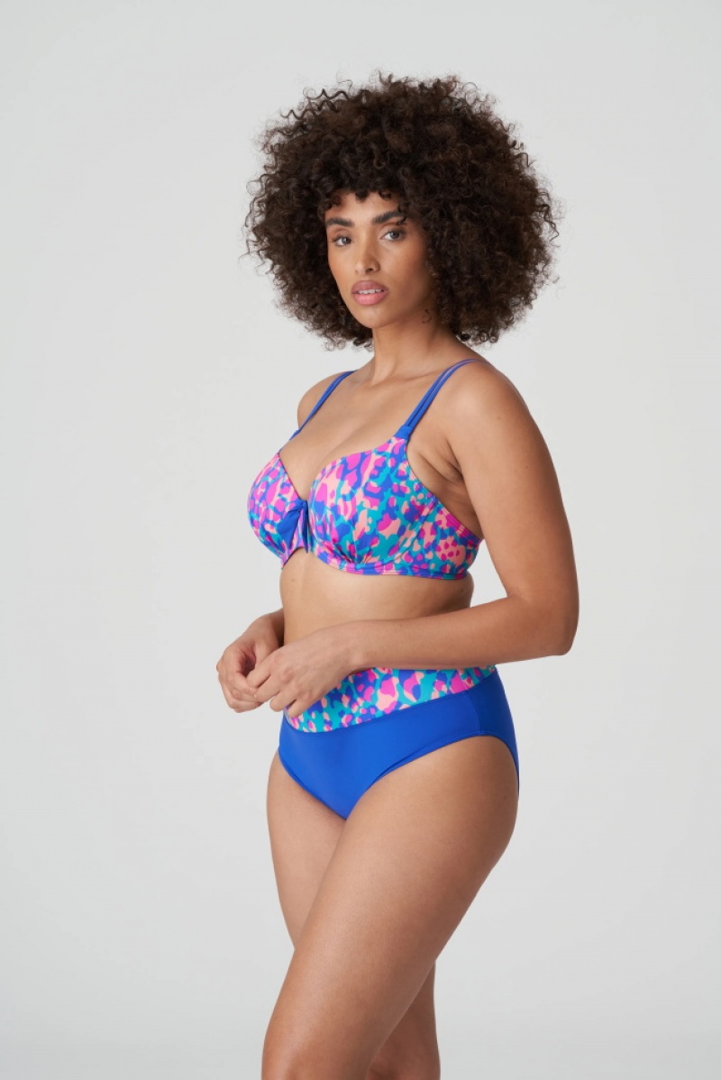 Prima Donna Swim Karpen Bikini Tops Blue | ELX394510