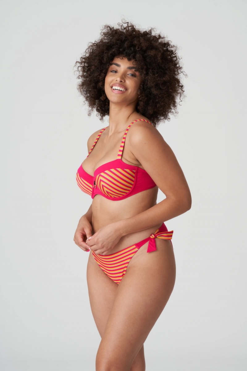 Prima Donna Swim La Concha Bikini Tops Red | MTI493870