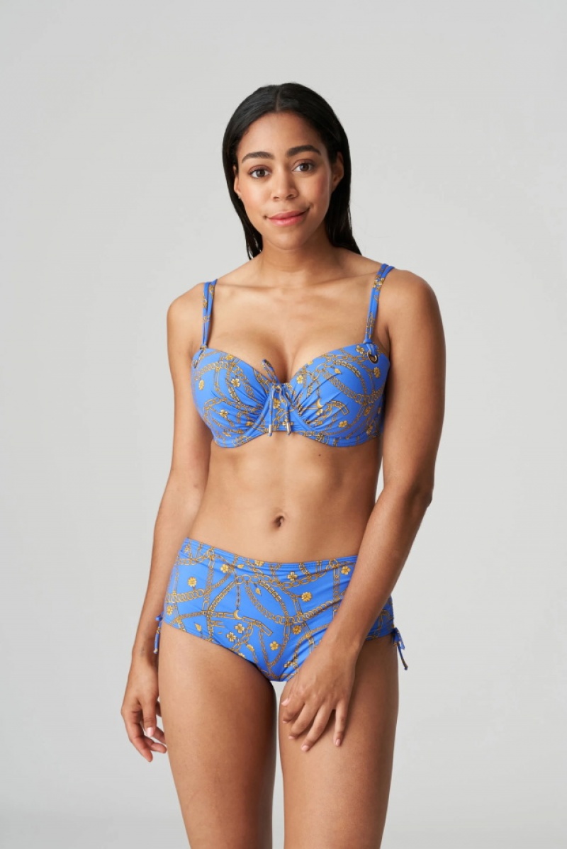 Prima Donna Swim Olbia Bikini Tops Blue | ZWD453690