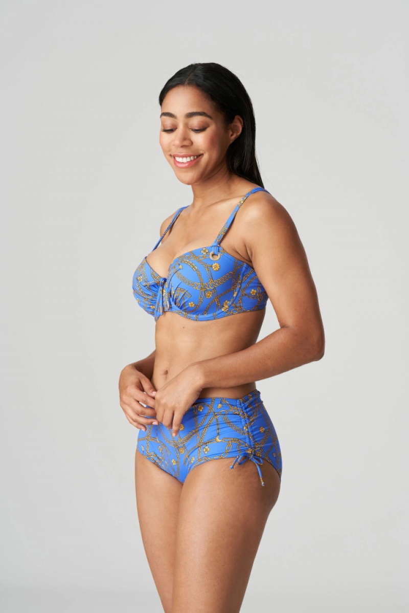 Prima Donna Swim Olbia Bikini Tops Blue | ZWD453690