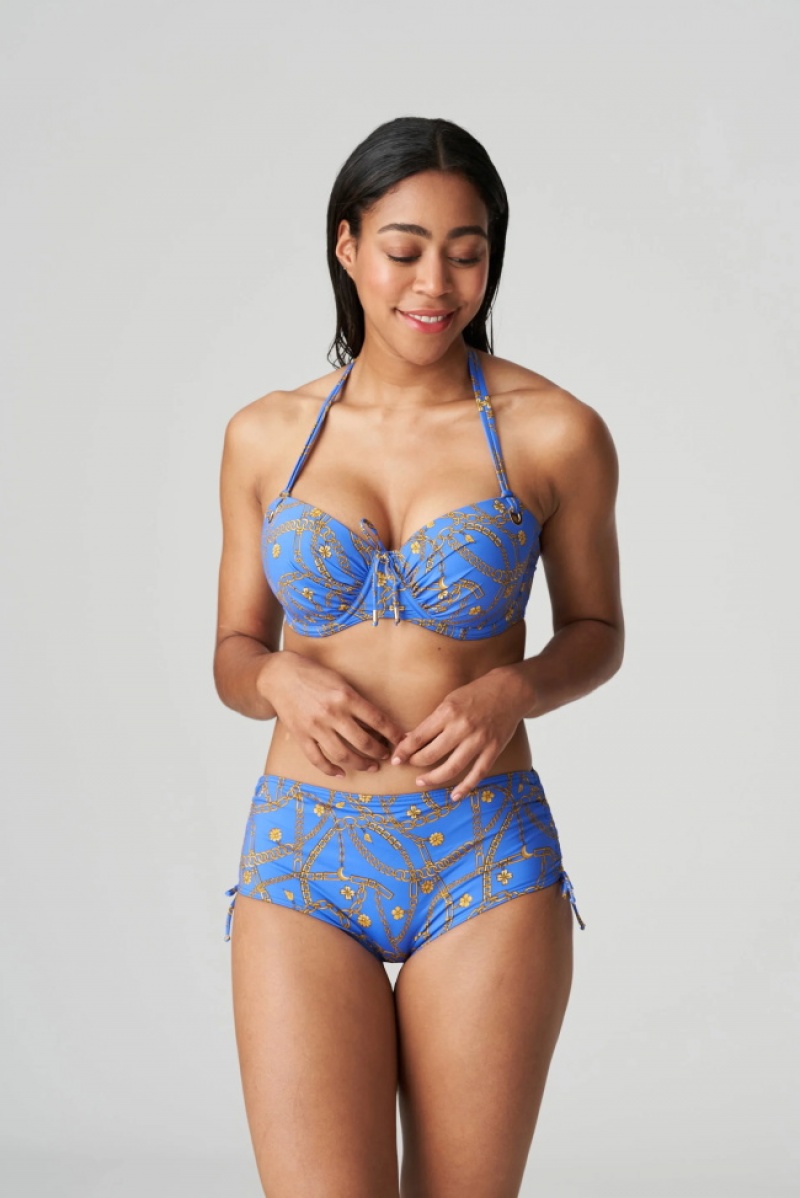 Prima Donna Swim Olbia Bikini Tops Blue | ZWD453690