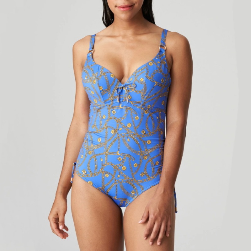 Prima Donna Swim Olbia Swimsuits Blue | FMD317954