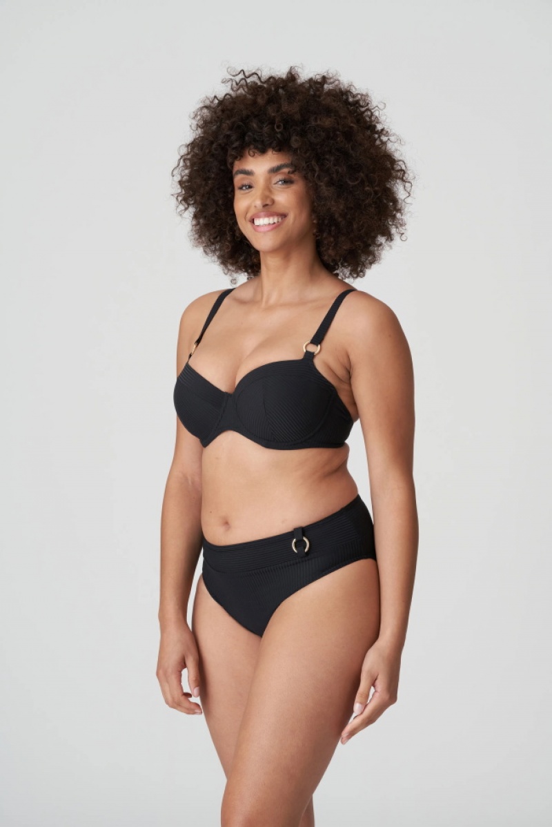 Prima Donna Swim Sahara Bikini Tops Black | DAI253701