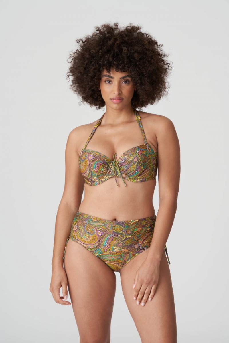 Prima Donna Swim Sakarun Bikini Tops Green | LYW789153