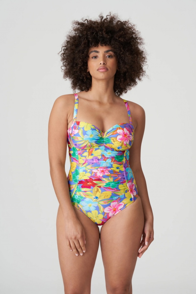 Prima Donna Swim Sazan Swimsuits Blue | XZR269473