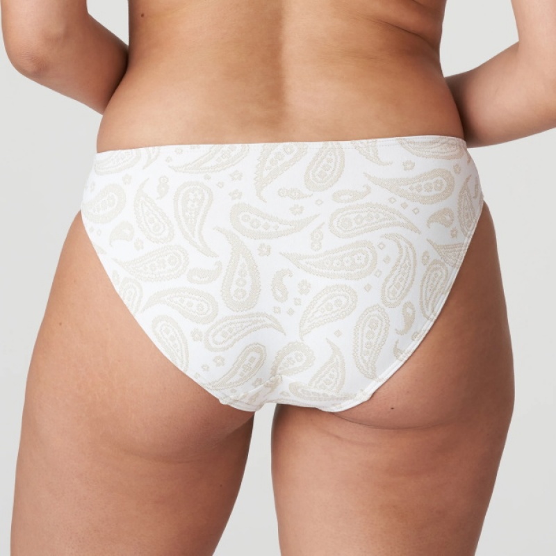 Prima Donna Swim Sidari Bikini Bottoms White | JYK410938