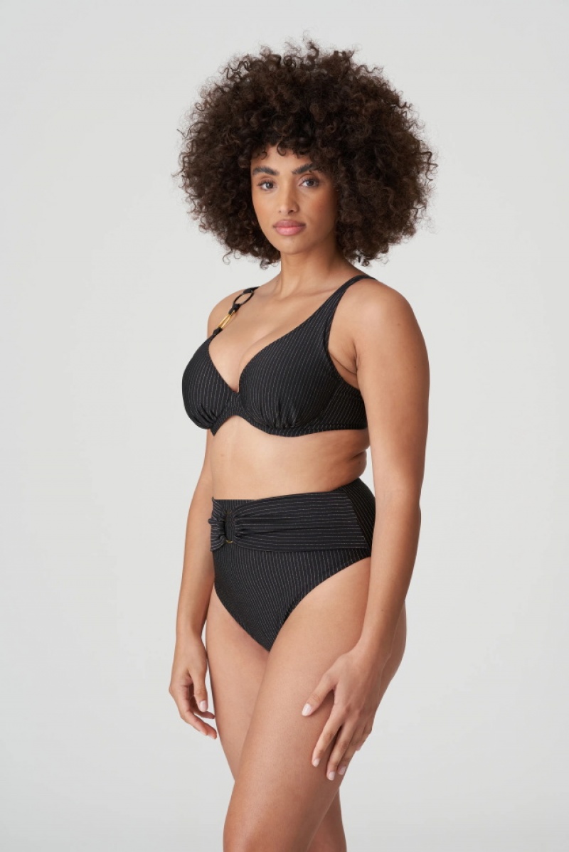 Prima Donna Swim Solta Bikini Bottoms Black | EHF902453