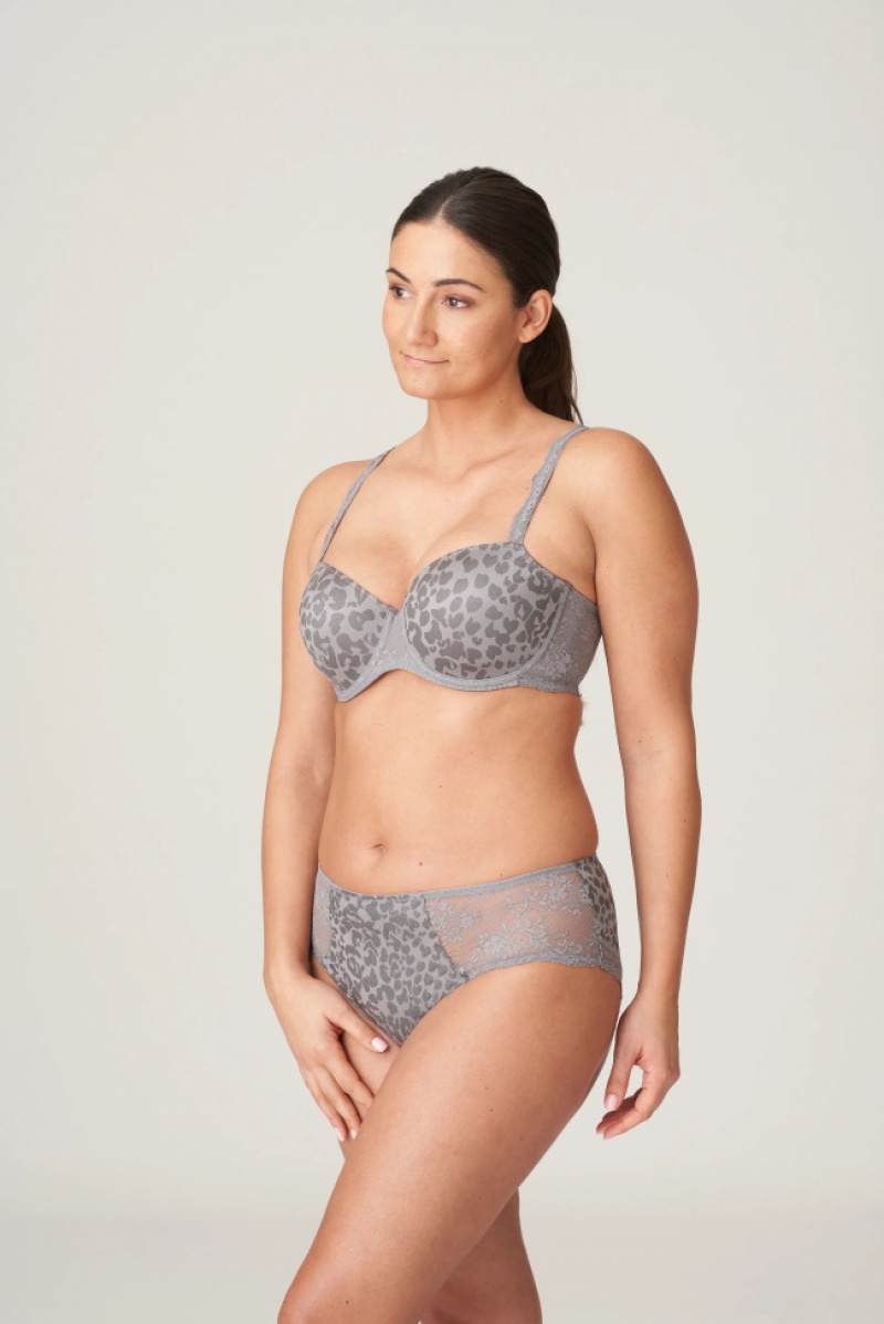 Prima Donna Twist Cobble Hill Bras Grey | MOT315486